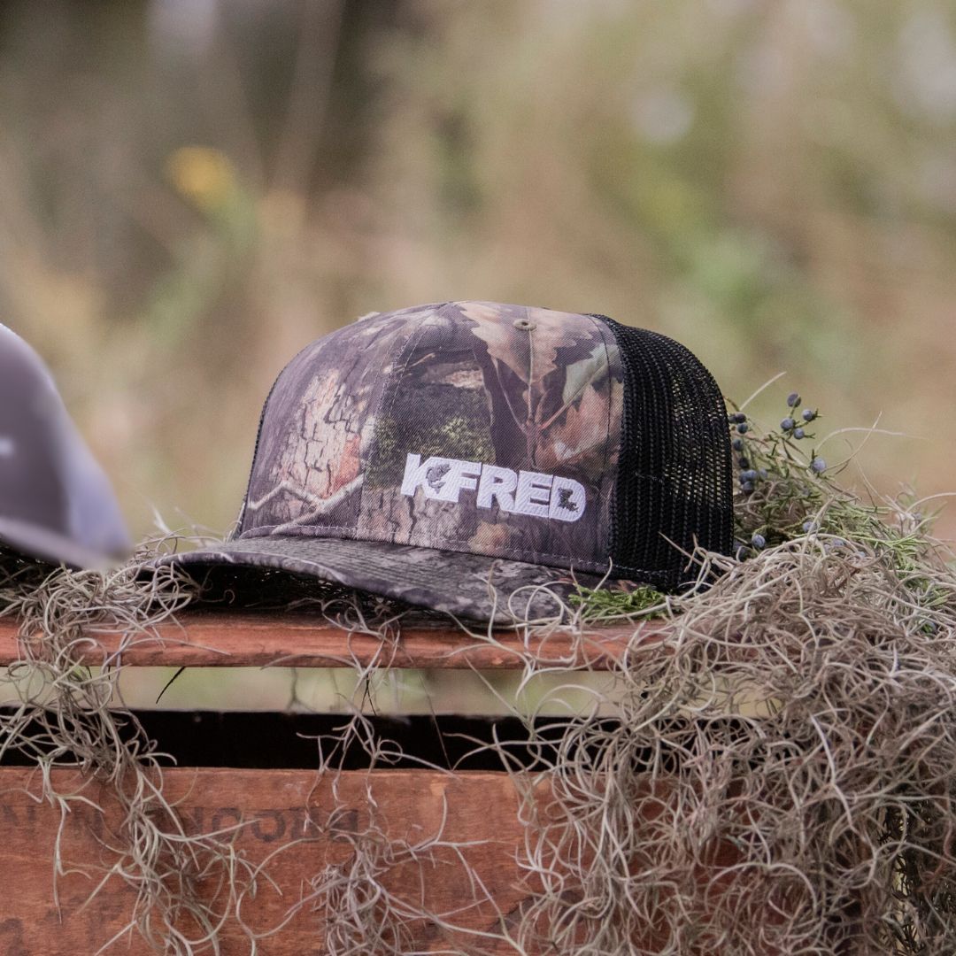 Camo KFishFred Hat