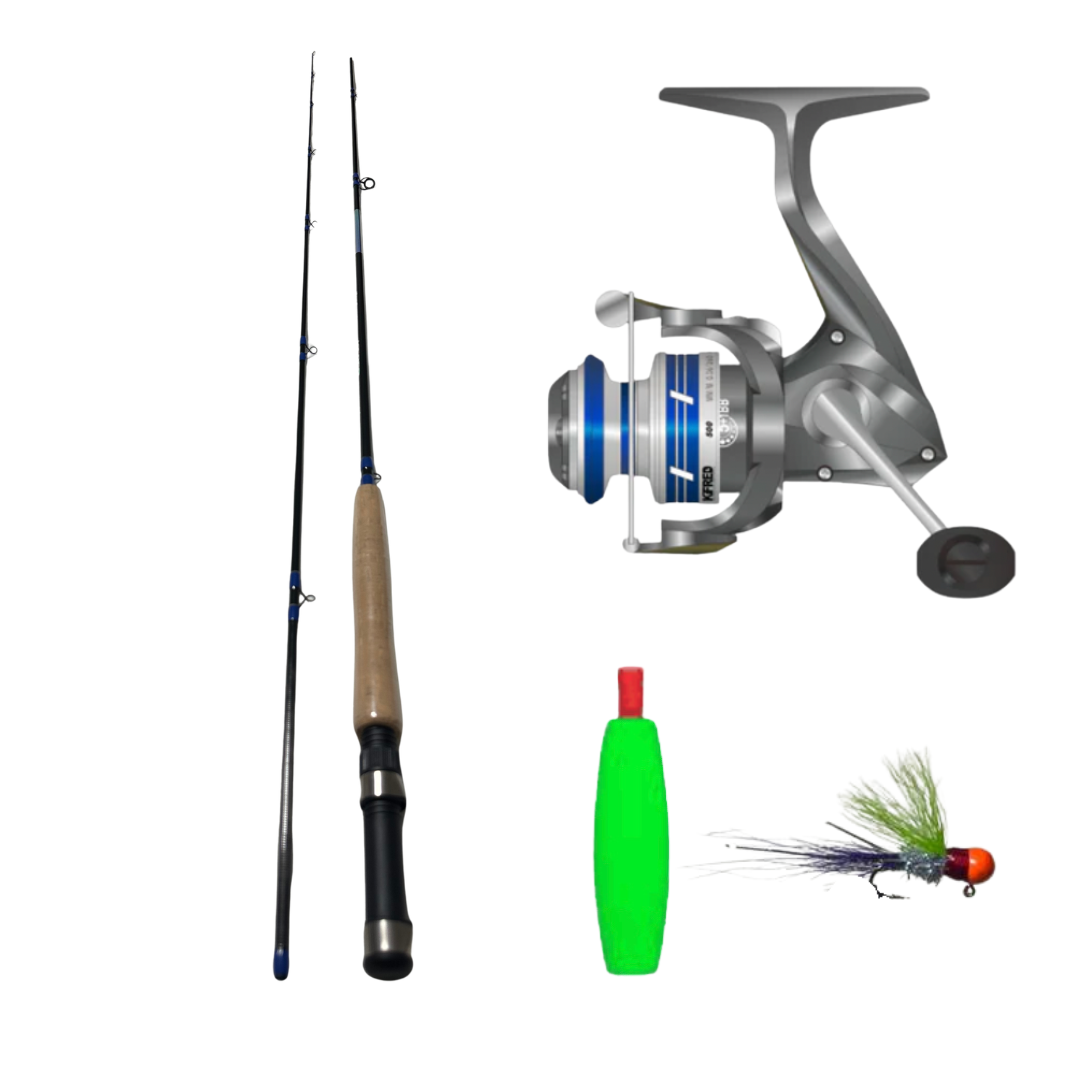 eagle claw spinning combo fishing rod Crafted Glass Combos The 4pc 66 Trailmaster spinning combo features an IM Spinning Combo High Quality Fishing