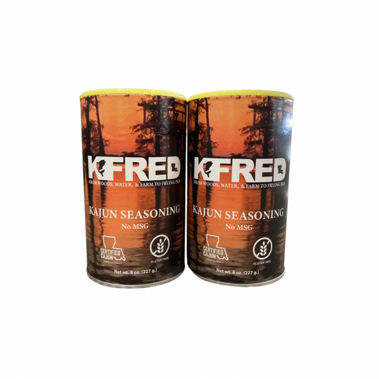 2 Cans KFred Kajun Seasoning (Bundle Savings)