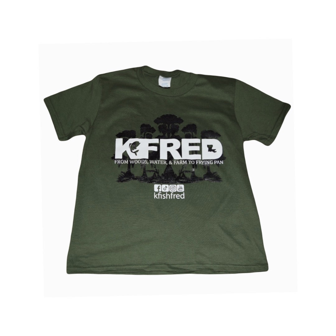 Youth KFish Fred Logo T-shirt