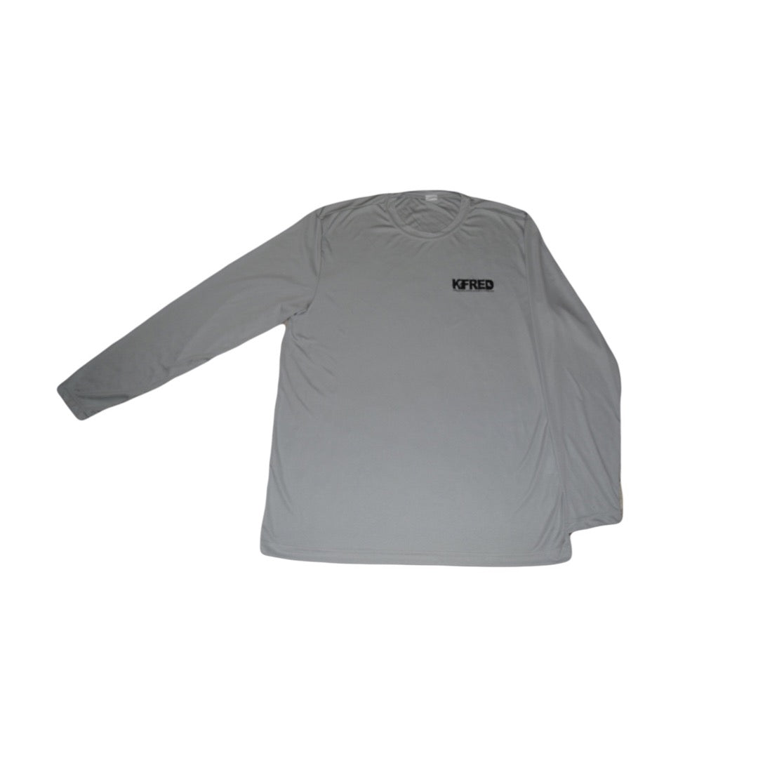 KFish Fred Logo Long Sleeve Fishing Shirt