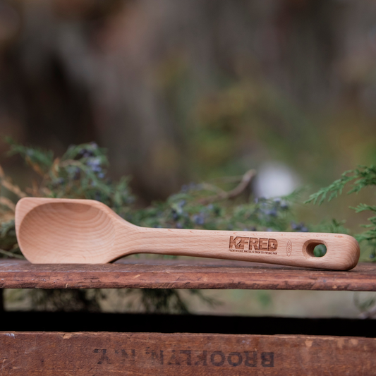 Wooden Corner Roux Spoon